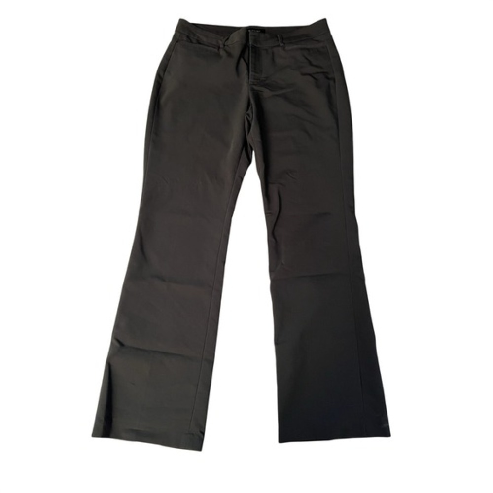 Liverpool Los Angeles Black Bootcut Trousers Mid Rise Stretch Work Pants 12/31